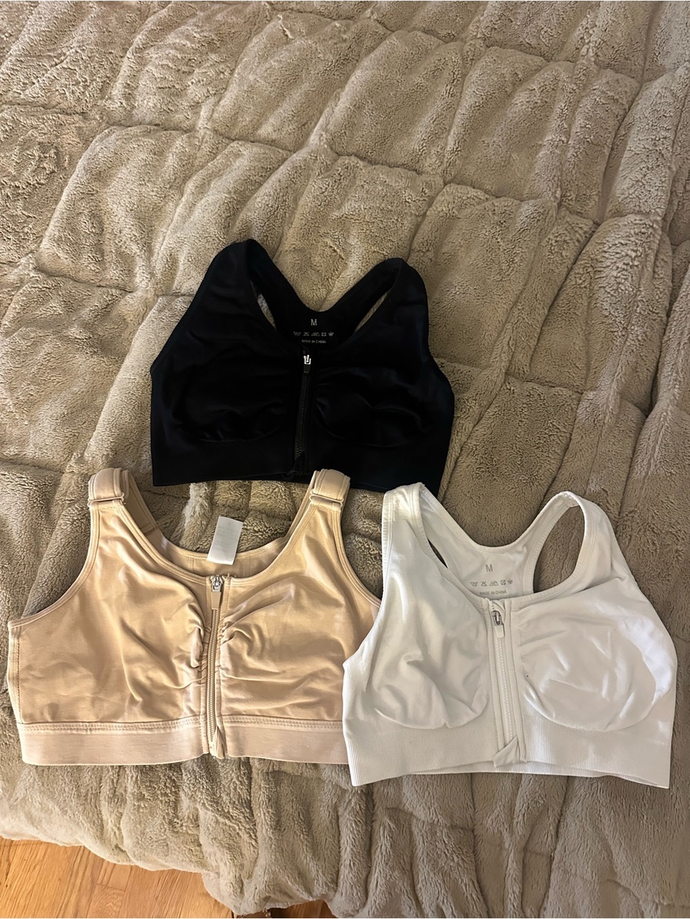 Post surgical bra bundle M